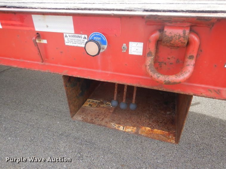 image for item DE4407 2006 Trail Eze TE401 tilt deck equipment trailer