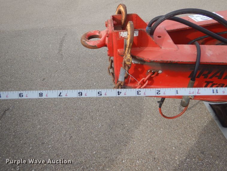 image for item DE4407 2006 Trail Eze TE401 tilt deck equipment trailer