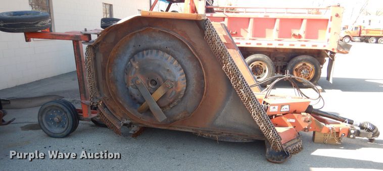 image for item DE4409 2009 Rhino FR15 bat wing rotary mower