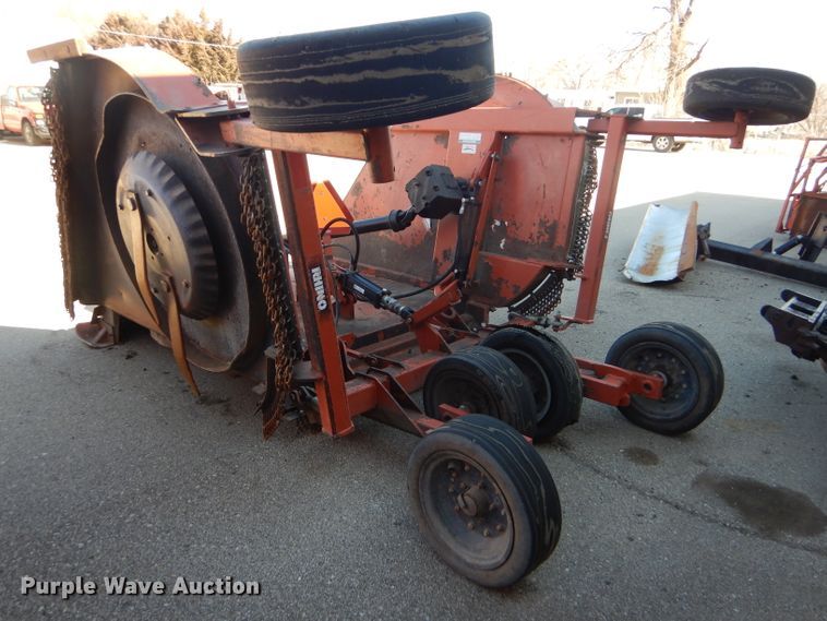 image for item DE4409 2009 Rhino FR15 bat wing rotary mower