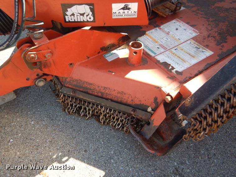image for item DE4409 2009 Rhino FR15 bat wing rotary mower