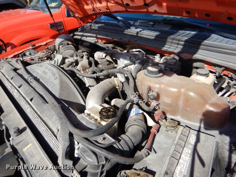 image for item DE4411 2008 Ford F250 Super Duty utility bed pickup truck