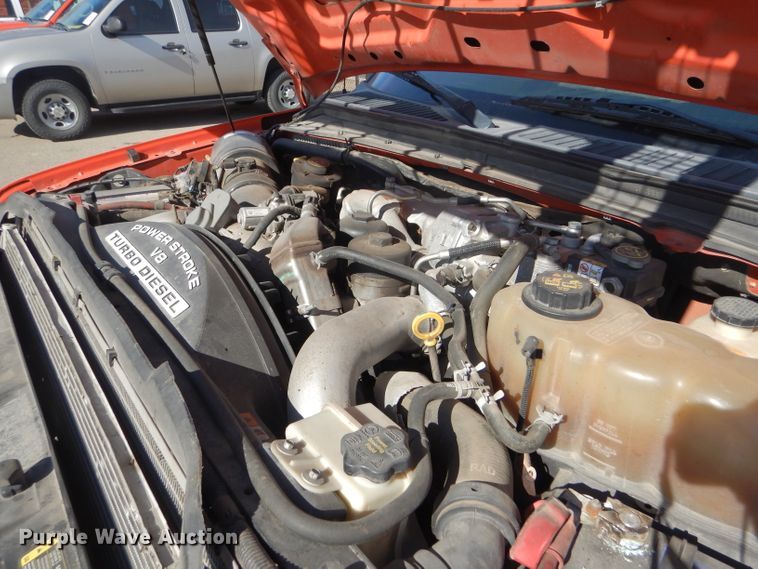 image for item DE4415 2009 Ford F250 Super Duty utility bed pickup truck