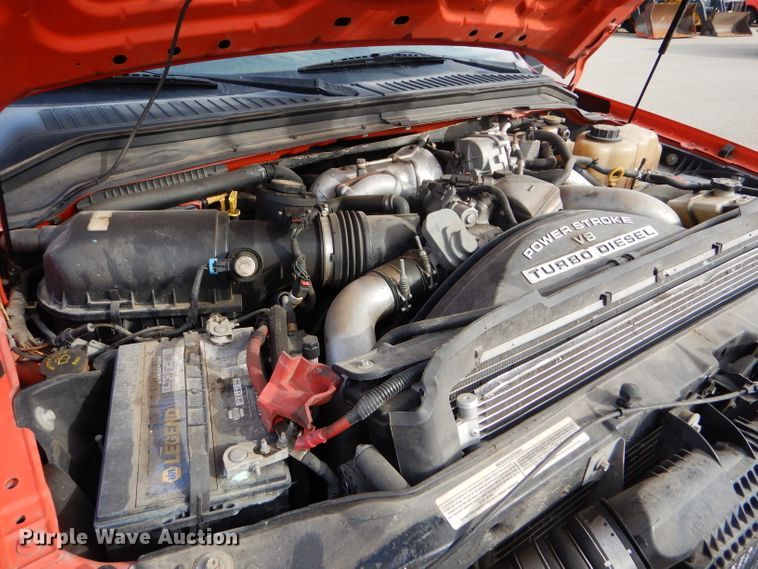 image for item DE4416 2009 Ford F250 Super Duty utility bed pickup truck