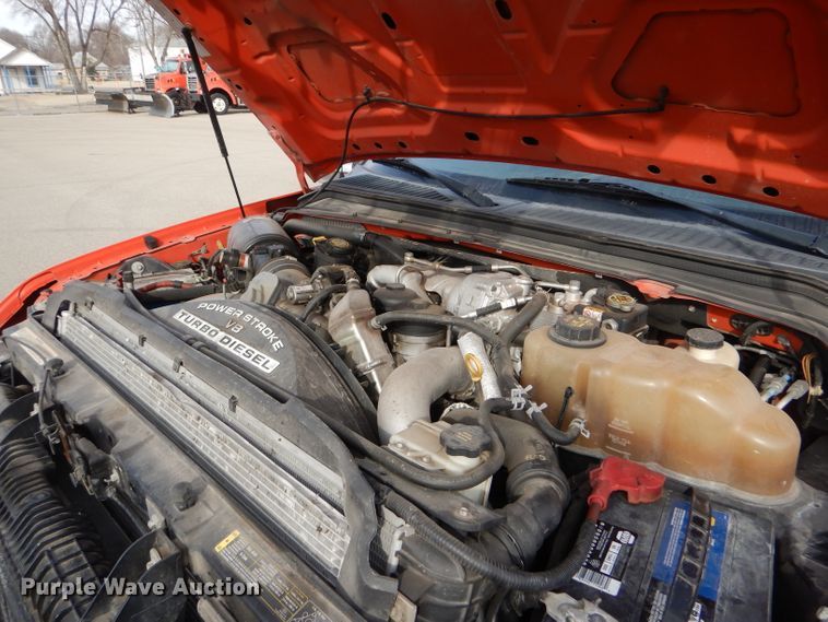 image for item DE4416 2009 Ford F250 Super Duty utility bed pickup truck