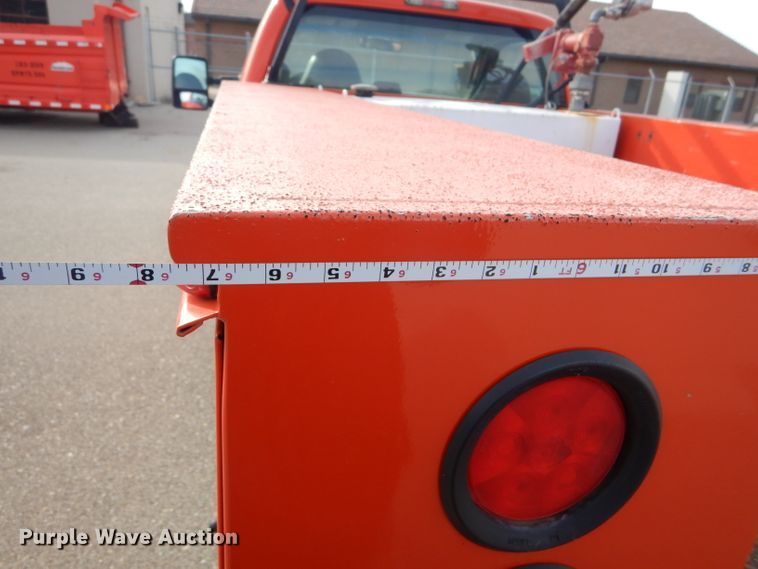 image for item DE4416 2009 Ford F250 Super Duty utility bed pickup truck