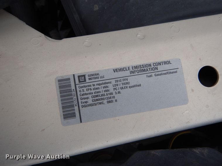 image for item DE4427 2012 Chevrolet Impala