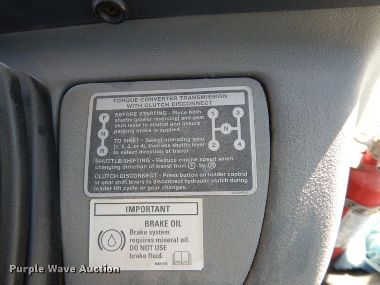 image for item DG6261 2006 New Holland B95 backhoe