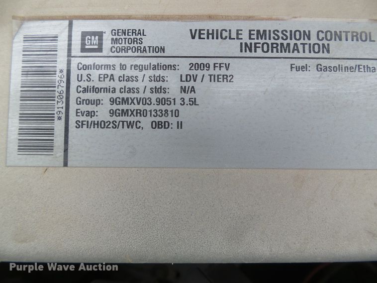 image for item DH4782 2009 Chevrolet Impala