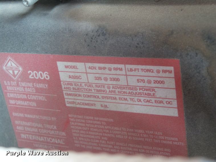 image for item DH4784 2006 Ford F250 Super Duty XL pickup truck