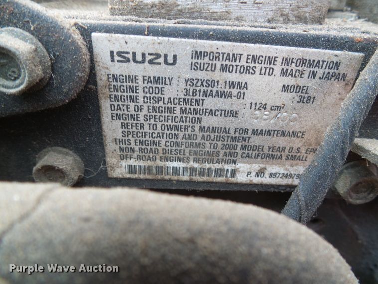 image for item DH4785 2001 Craftco SS125 crack seal machine