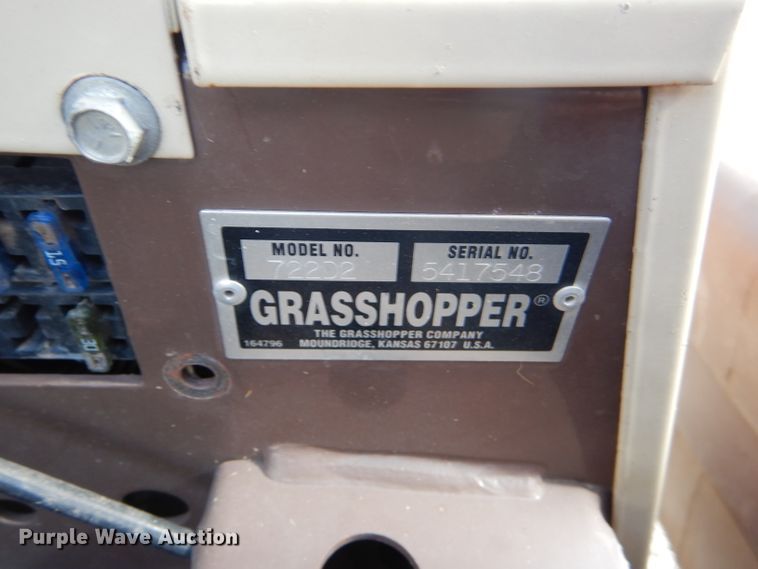 image for item EH9447 2004 Grasshopper 722D2 ZTR lawn mower
