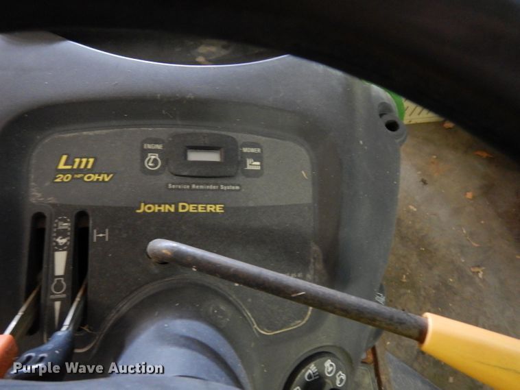 image for item FY9344 2005 John Deere L111 lawn mower