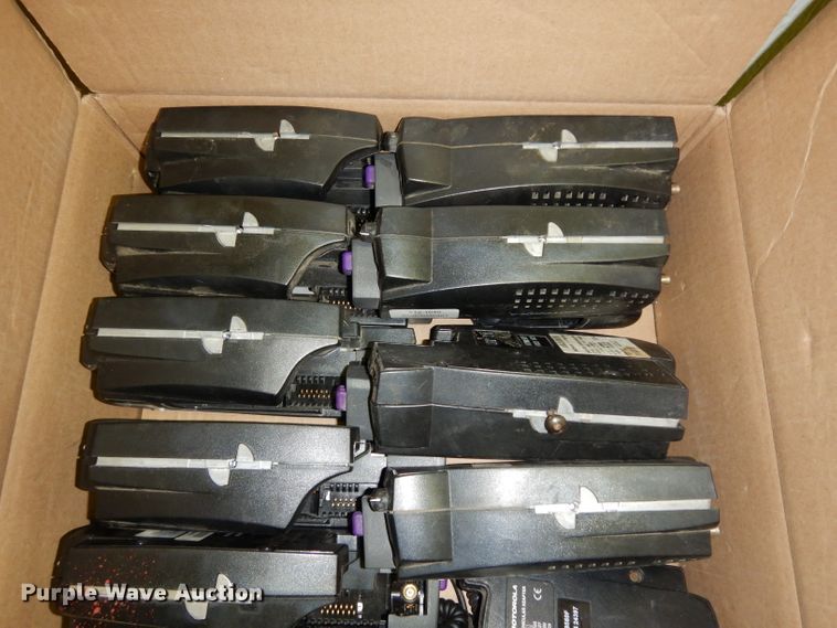 image for item FY9424 (174) Motorola portable radio adapters