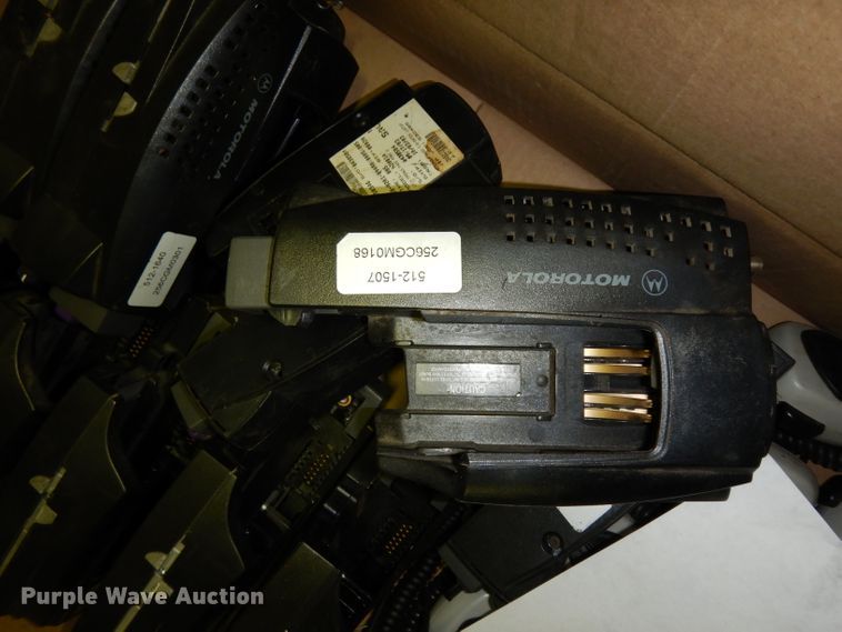 image for item FY9424 (174) Motorola portable radio adapters