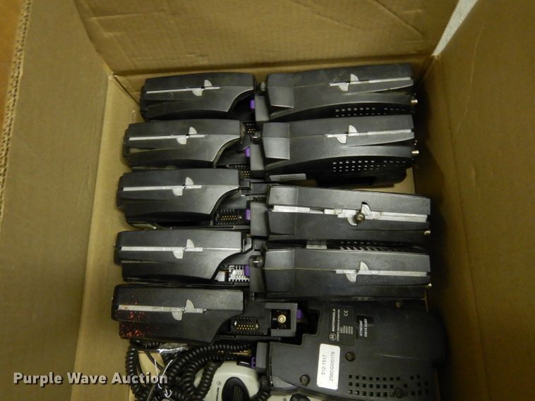 image for item FY9424 (174) Motorola portable radio adapters