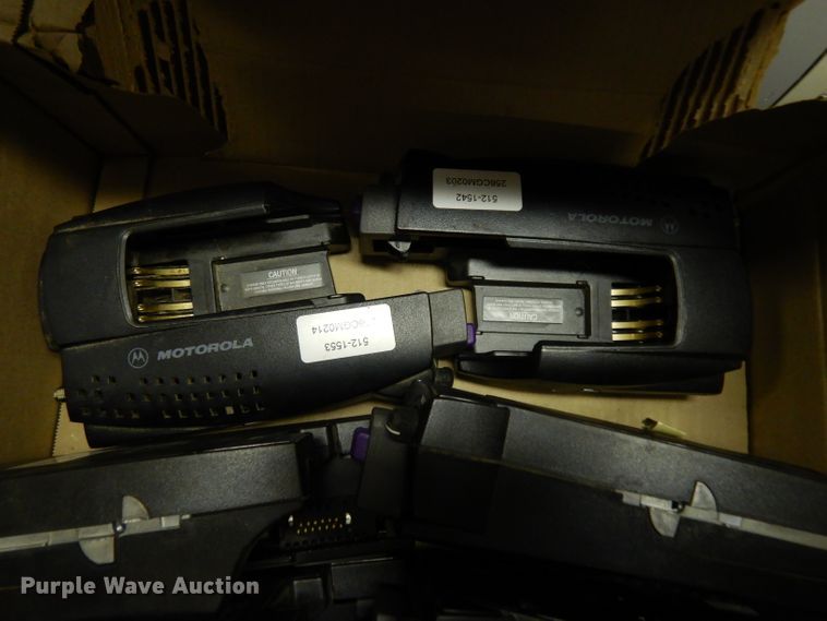 image for item FY9424 (174) Motorola portable radio adapters