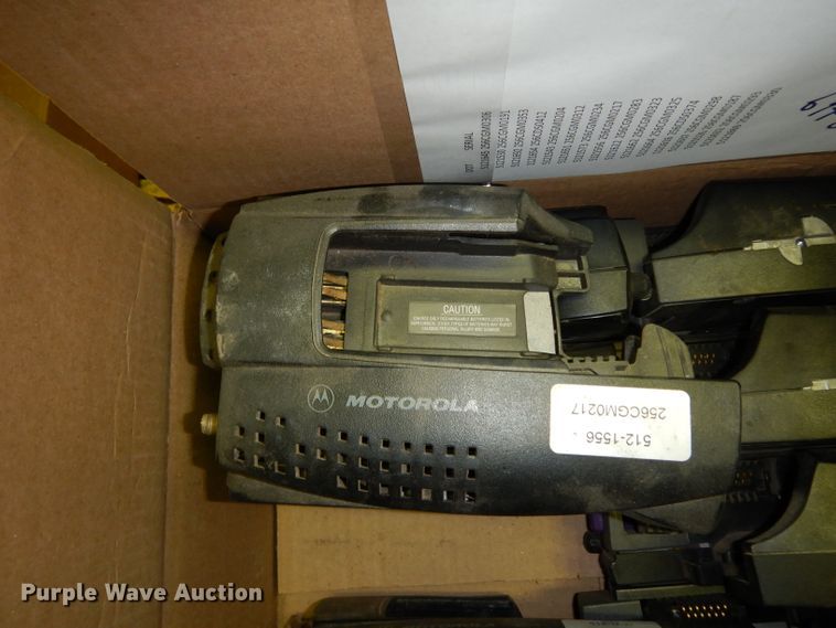 image for item FY9424 (174) Motorola portable radio adapters