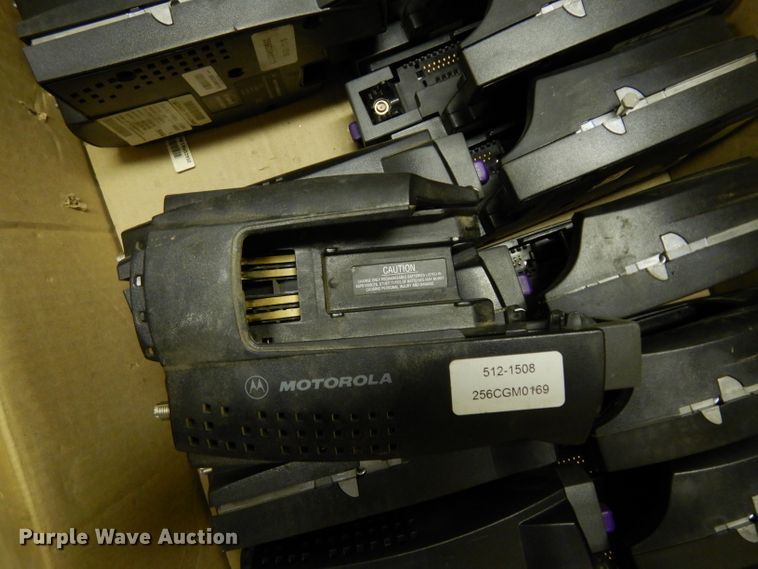 image for item FY9424 (174) Motorola portable radio adapters