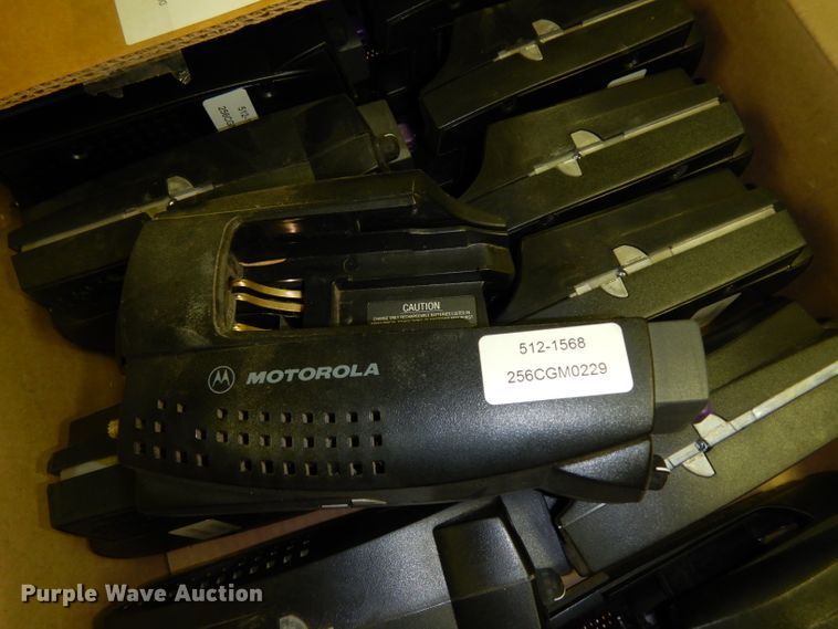 image for item FY9424 (174) Motorola portable radio adapters