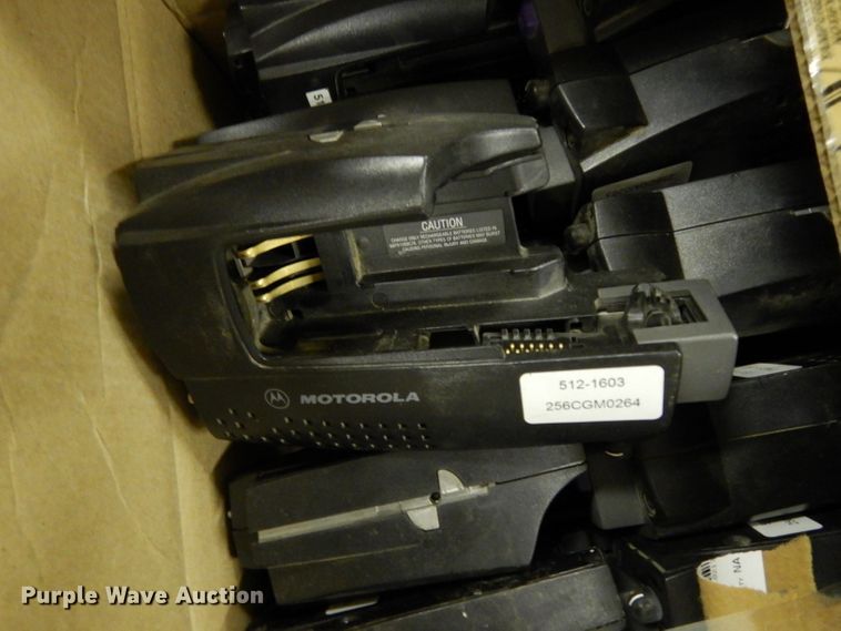 image for item FY9424 (174) Motorola portable radio adapters