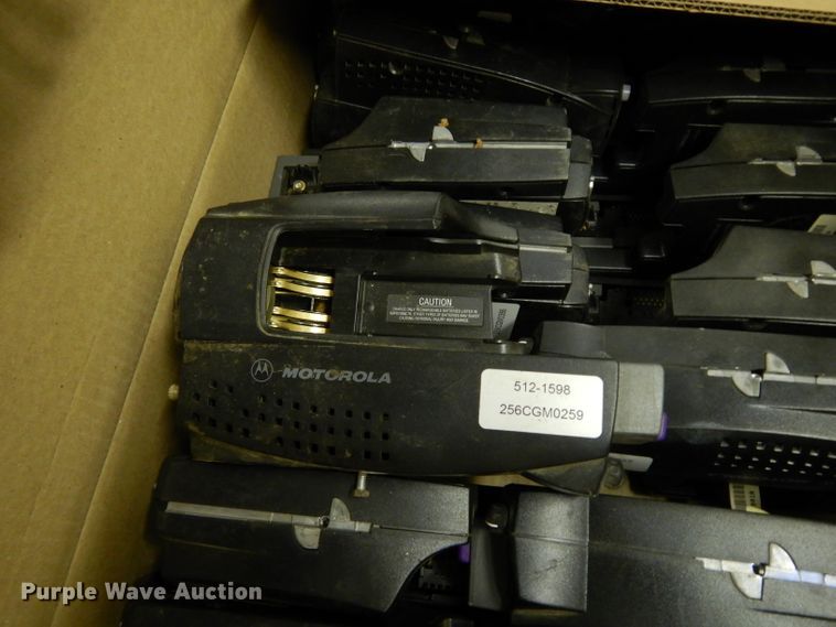 image for item FY9424 (174) Motorola portable radio adapters