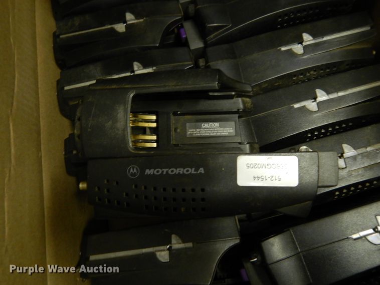 image for item FY9424 (174) Motorola portable radio adapters