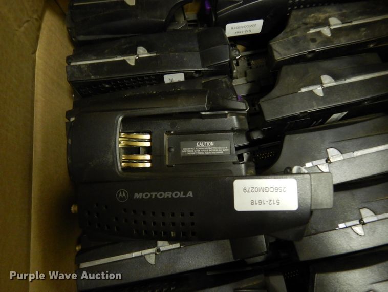 image for item FY9424 (174) Motorola portable radio adapters