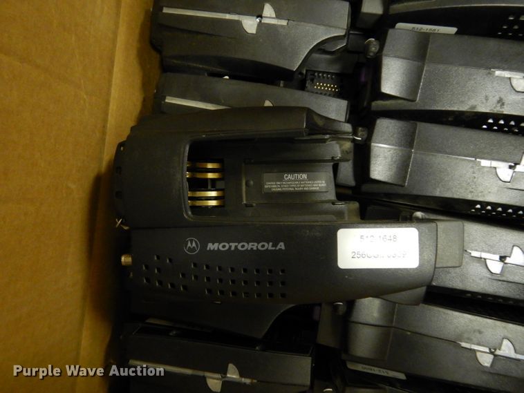 image for item FY9424 (174) Motorola portable radio adapters