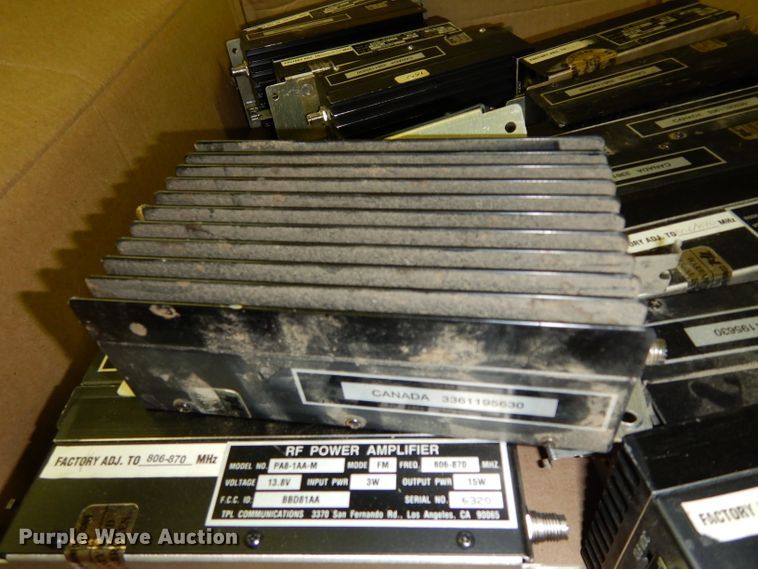 image for item FY9424 (174) Motorola portable radio adapters