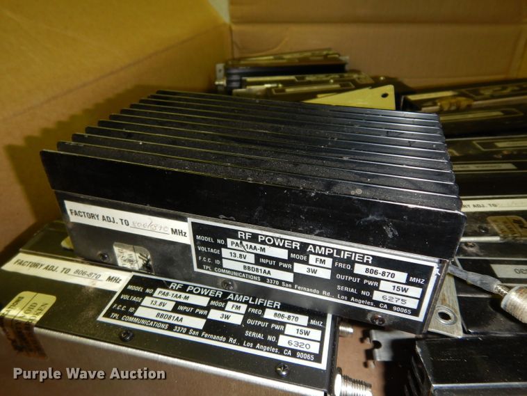 image for item FY9424 (174) Motorola portable radio adapters