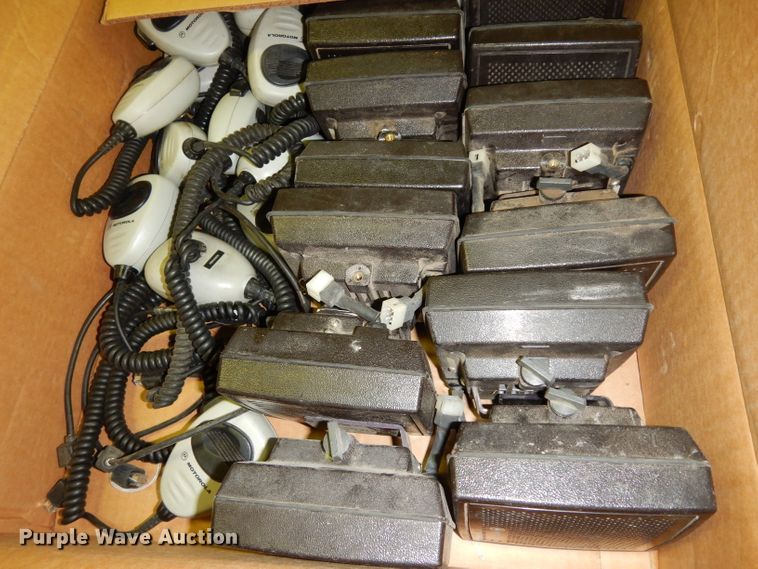 image for item FY9424 (174) Motorola portable radio adapters