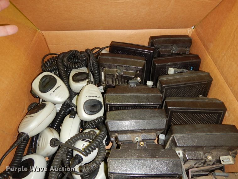 image for item FY9424 (174) Motorola portable radio adapters