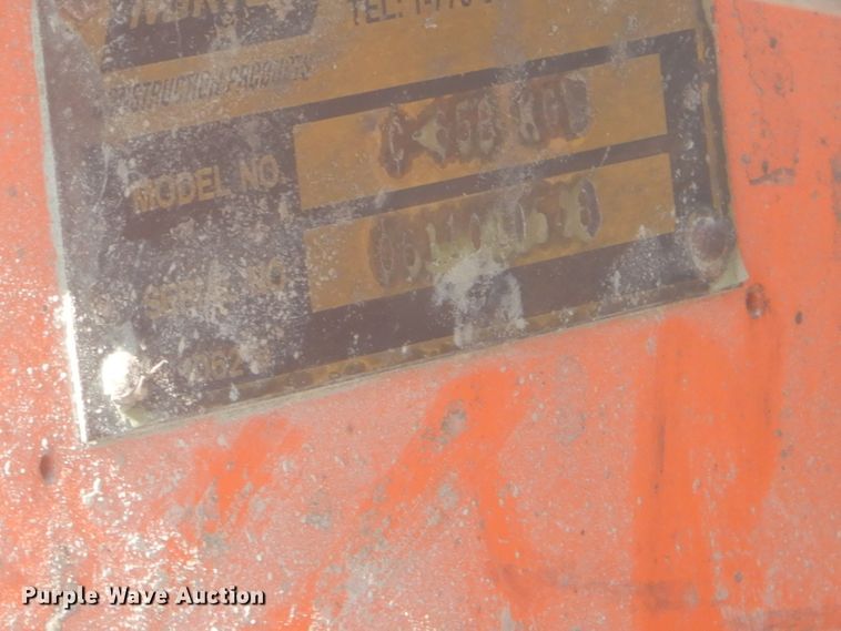 image for item GG9640 2001 Norton Clipper CG5BKGV concrete saw