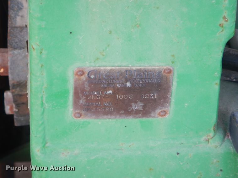 image for item GG9650 1997 Great Plains EWNG7-1008-0231 no-till grain drill