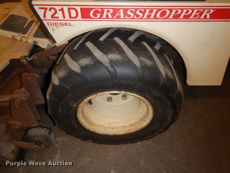 image for item GX9802 2007 Grasshopper 721D ZTR lawn mower