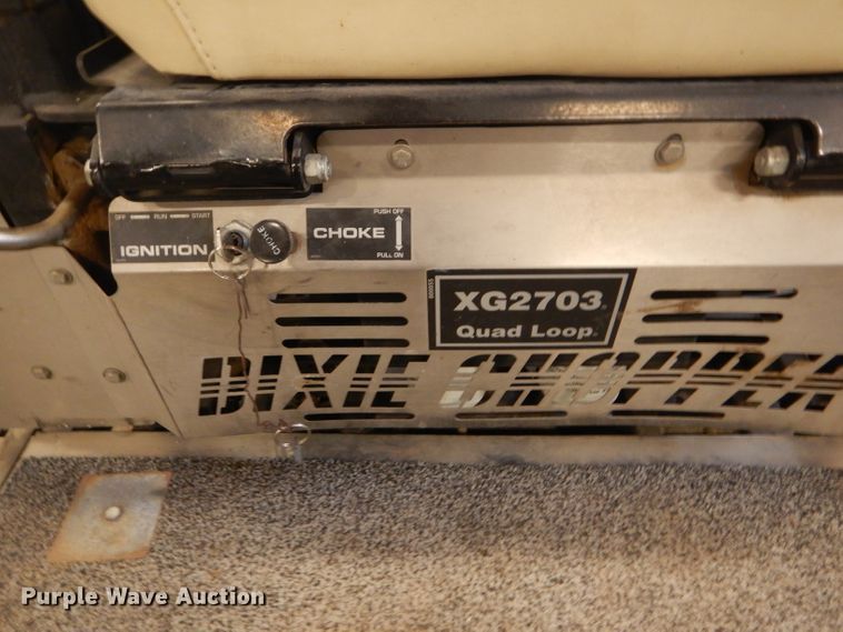 image for item GX9803 2005 Dixie Chopper XG2703-60 ZTR lawn mower