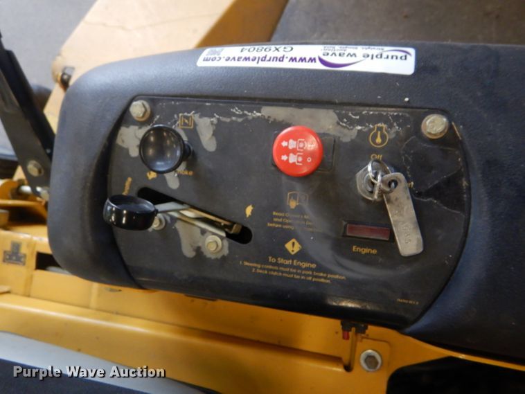 image for item GX9804 2005 Hustler FasTrak ZTR lawn mower