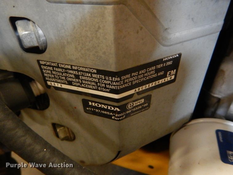 image for item GX9804 2005 Hustler FasTrak ZTR lawn mower