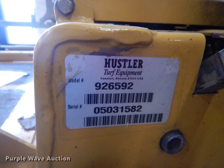 image for item GX9804 2005 Hustler FasTrak ZTR lawn mower