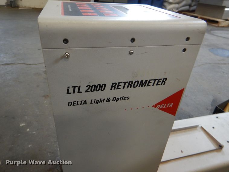 image for item GX9805 Delta LTL2000 Retro-Reflectometer pavement marking tester