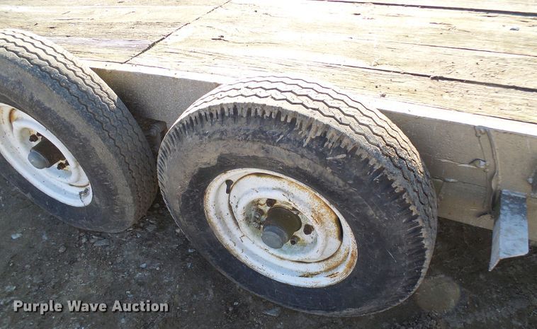 image for item DD1765 1995 equipment trailer