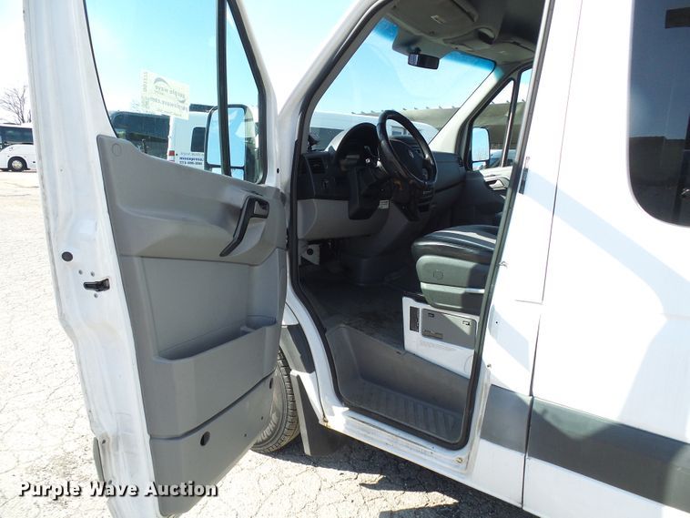 image for item DD1772 2007 Dodge Sprinter 3500 shuttle bus