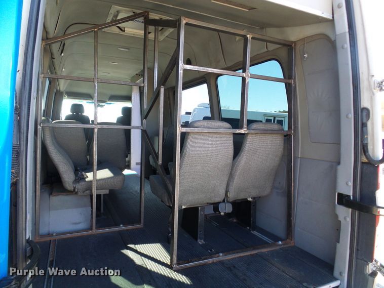 image for item DD1772 2007 Dodge Sprinter 3500 shuttle bus