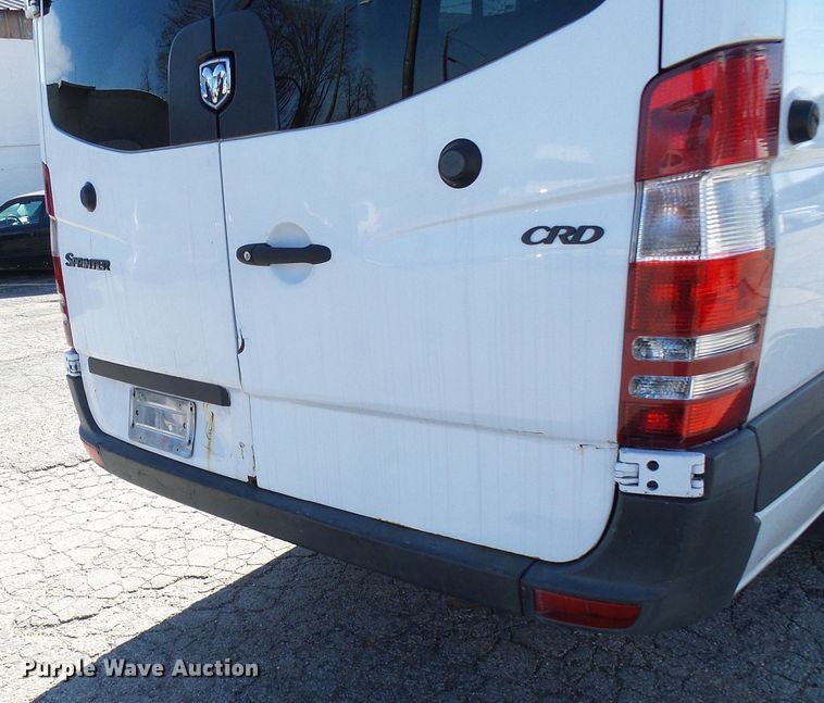 image for item DD1773 2007 Dodge Sprinter 3500 shuttle bus