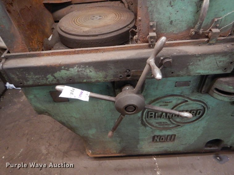 image for item DD1801 Blanchard No. 11 surface grinder