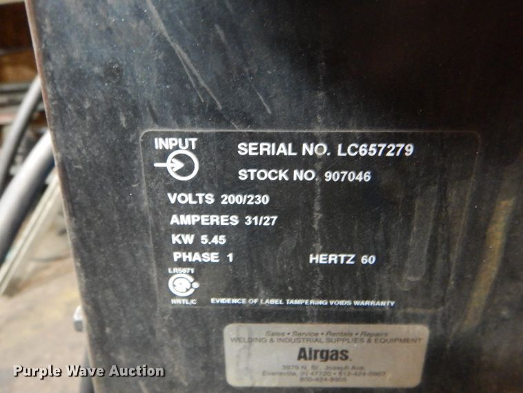 image for item DD1853 Miller Millermatic 210 wire welder