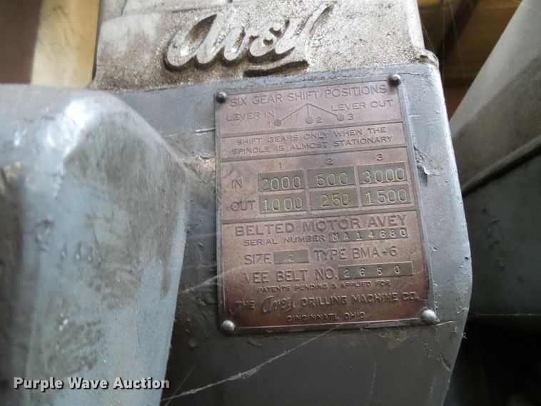 image for item DD1873 (4) Avery drill presses