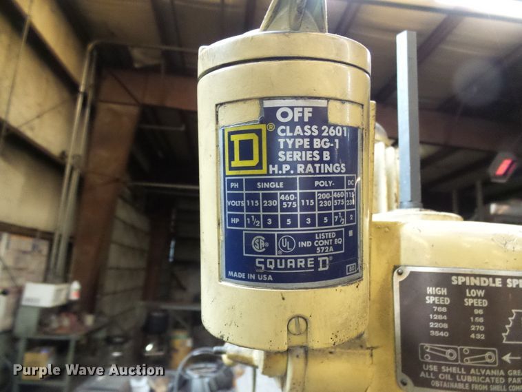 image for item DD1874 Beaver Machine VBRP drill press