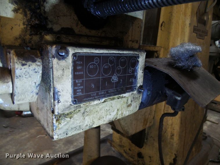 image for item DD1874 Beaver Machine VBRP drill press